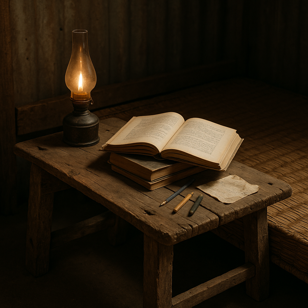 Nữ sinh lớp 10 và chiếc bàn học tự chế